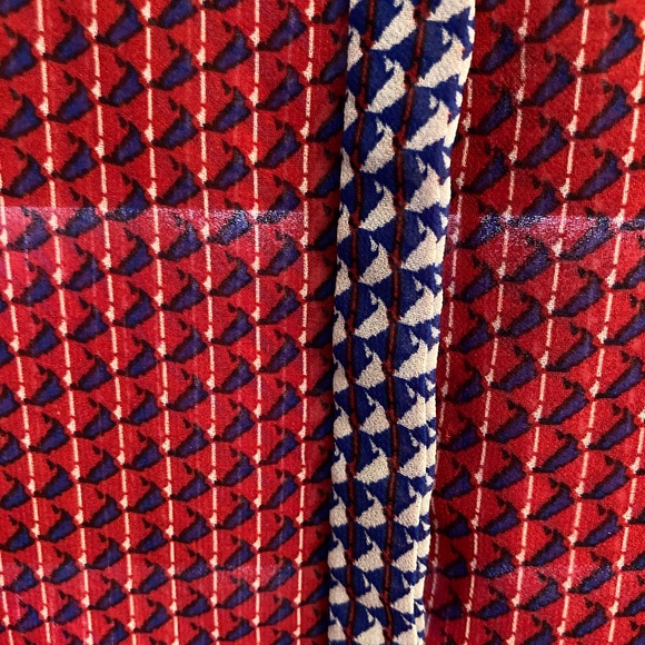 1. State Sheer Button Down Blouse Size S - Picture 3 of 4